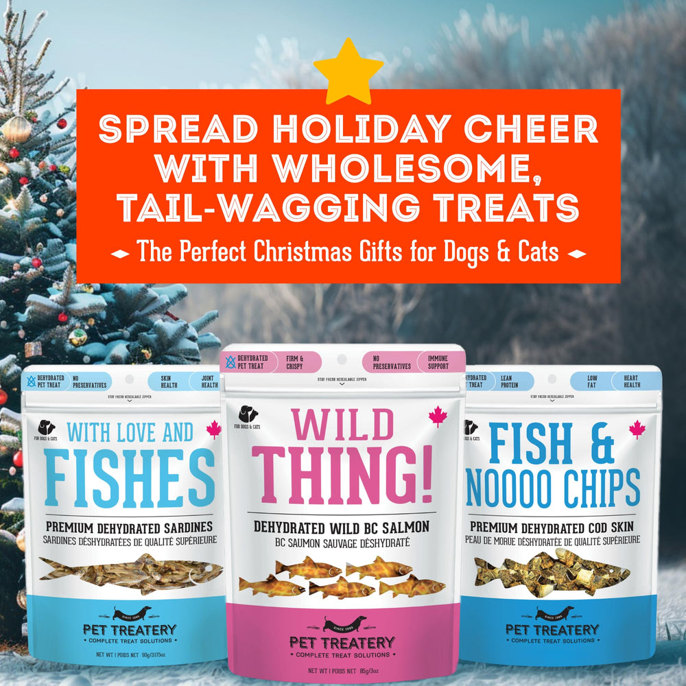 The Granville Island Pet Treatery sardines for cats – palatable protein snack for felines
