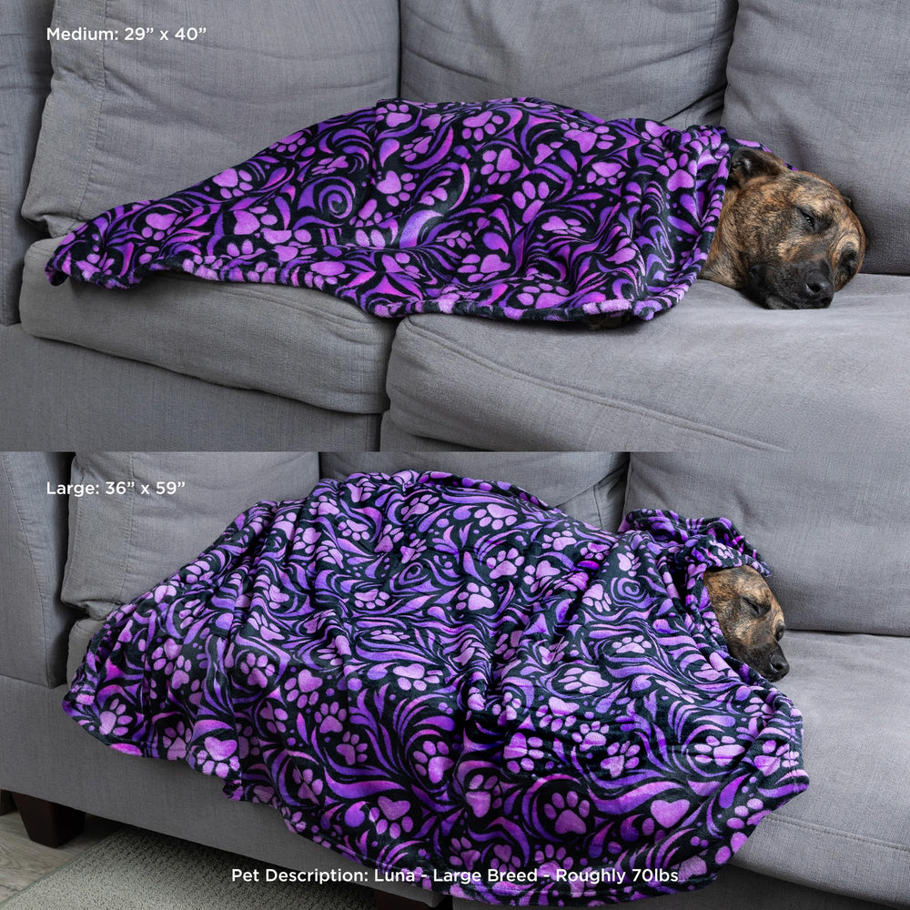GreaterGood ultra-soft fleece closeup highlights plush texture ideal for lounging.