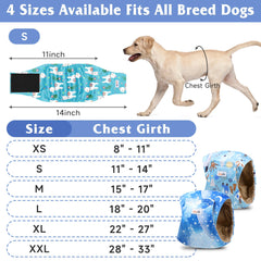 Grecle dog diaper absorption layer for quick urine containment