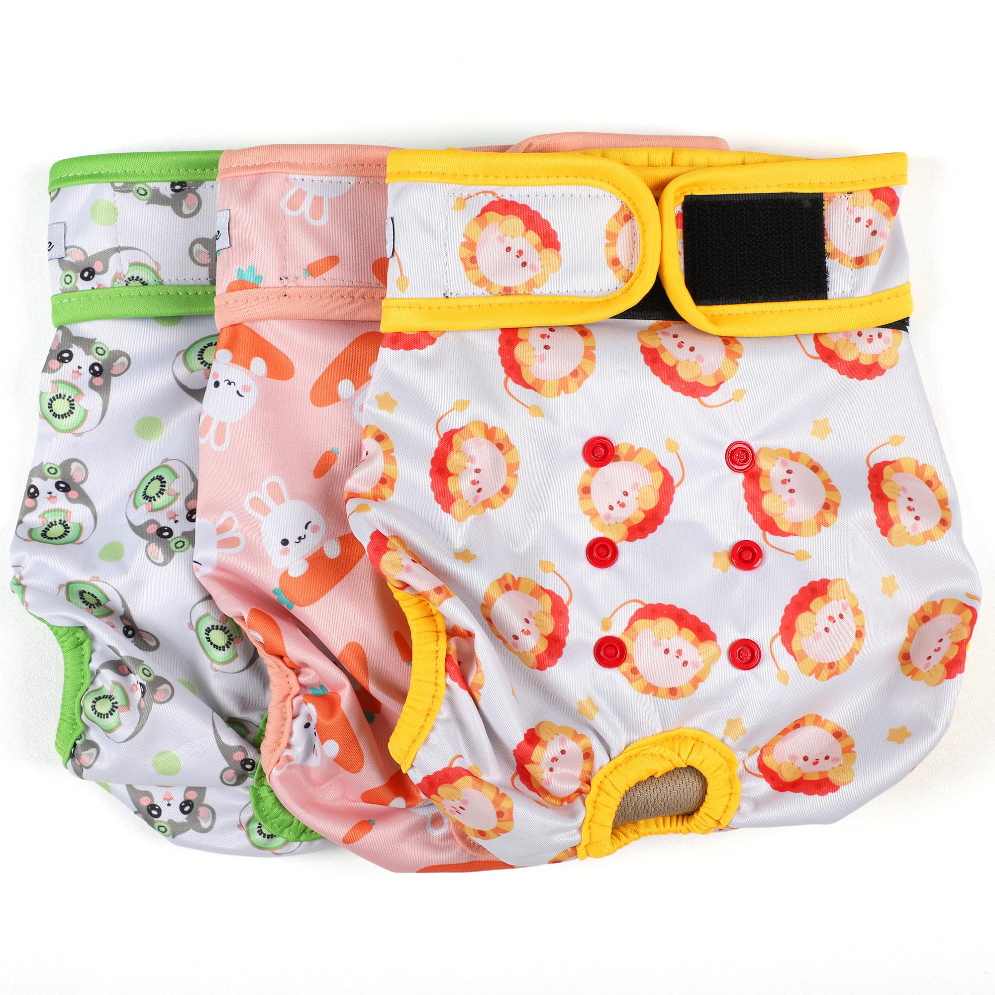 Grecle packaging image showing premium dog diaper packaging for quick sizing and purchase confidence.