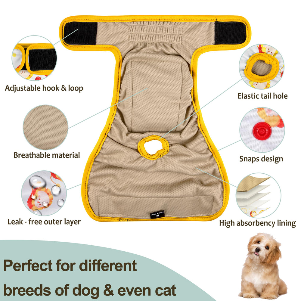 Grecle PUL shell image emphasizes leak-proof exterior for worry-free containment.