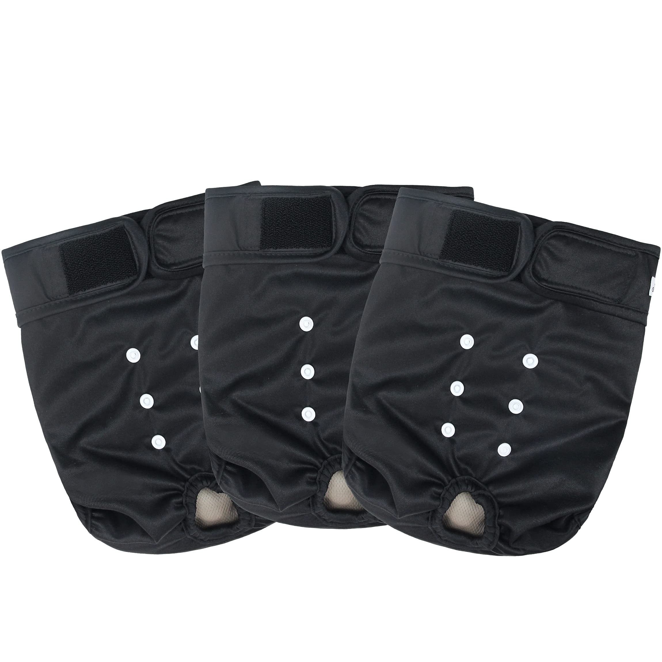 Grecle adjustable-snaps closeup demonstrates customizable fit for various breeds
