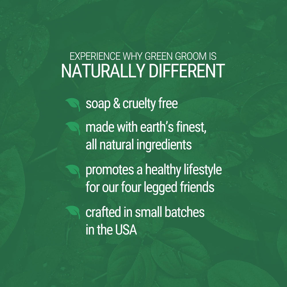 GreenGroom Green Clean Dog Shampoo used by professional groomers in salons worldwide