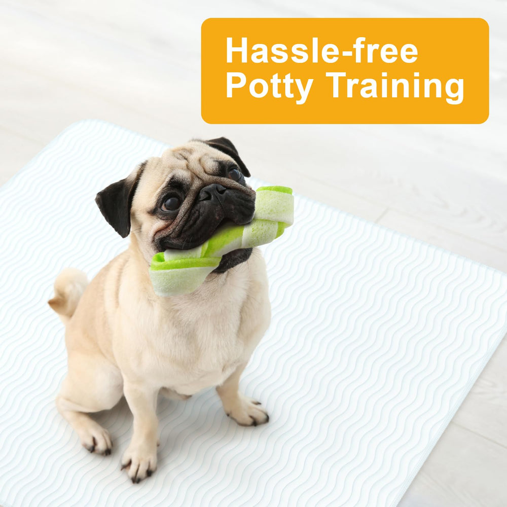 Green Lifestyle underpads used for pets like dogs and cats