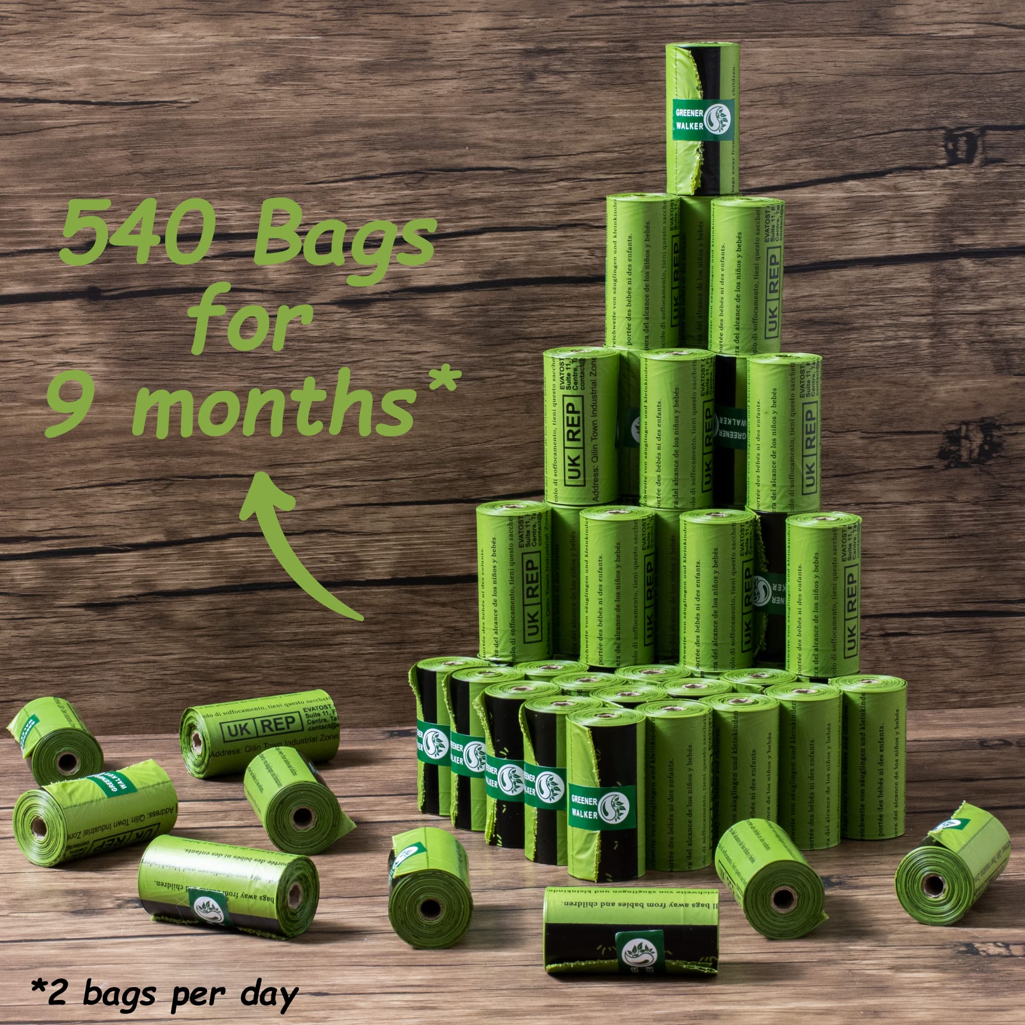 Greener Walker packaging with paper cores demonstrates thoughtful packaging.