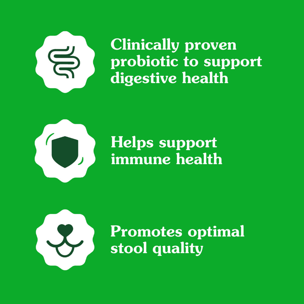 Greenies Digestive Health NASC quality seal signals trusted, compliant supplement quality.