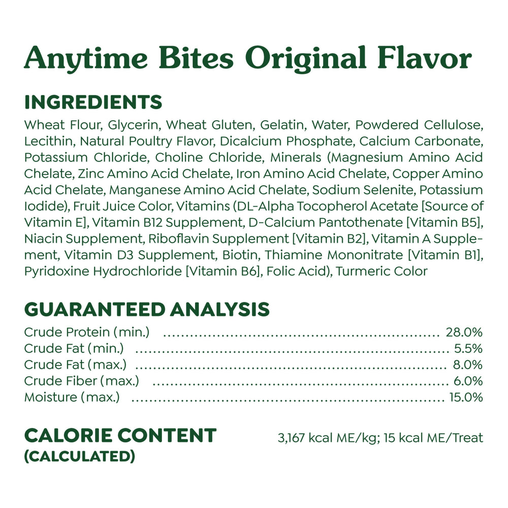 Greenies treats are made in USA facilities with globally sourced ingredients
