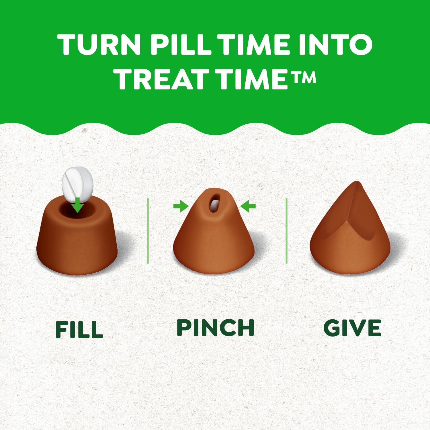 Greenies Pill Pockets Cheese package open ready for quick medicating.