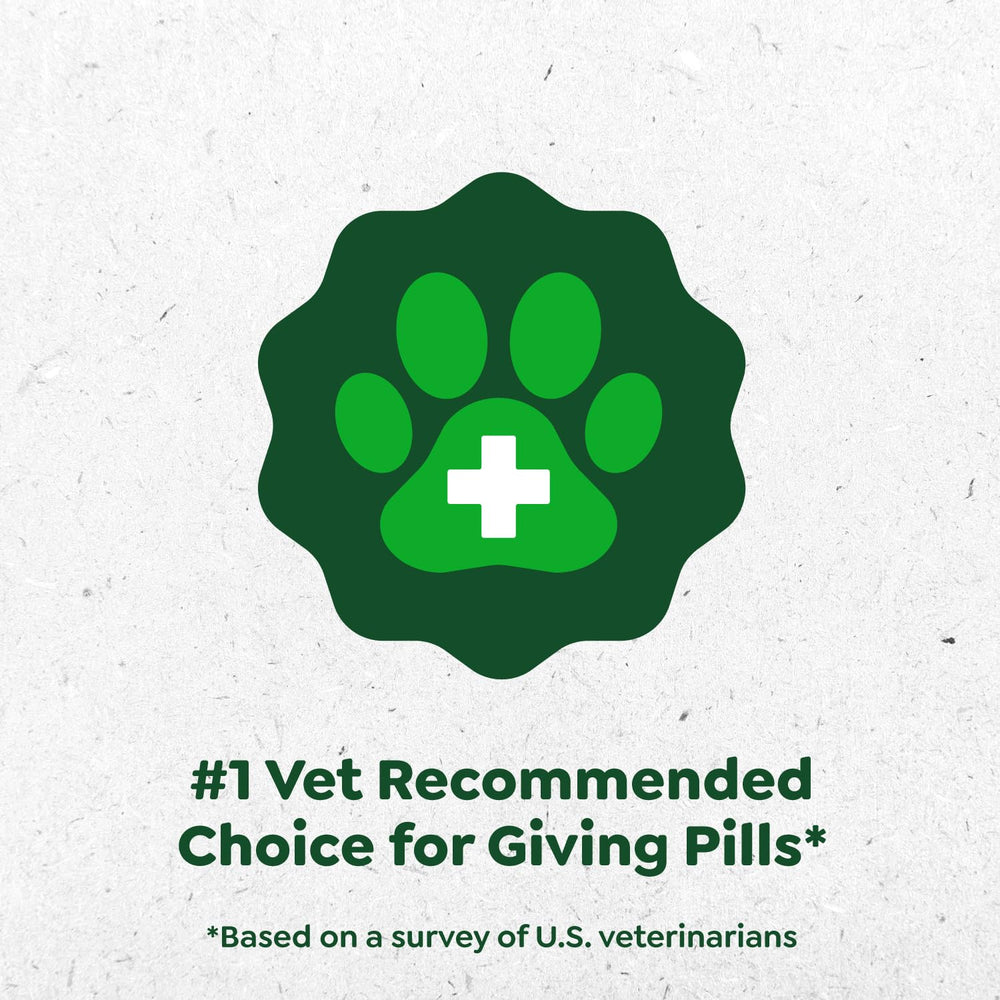 Greenies Pill Pockets flavor-spot close-up - creamy texture encourages paw-sitive feeding