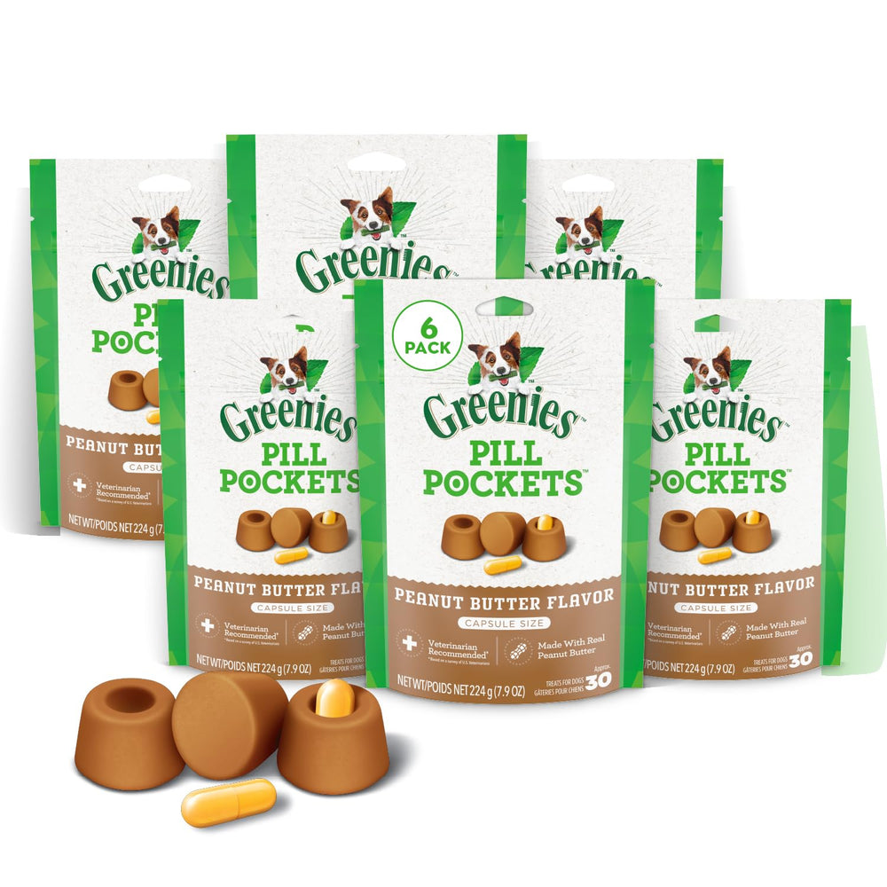 Greenies Pill Pockets large open pocket - easy pill insertion and scent masking