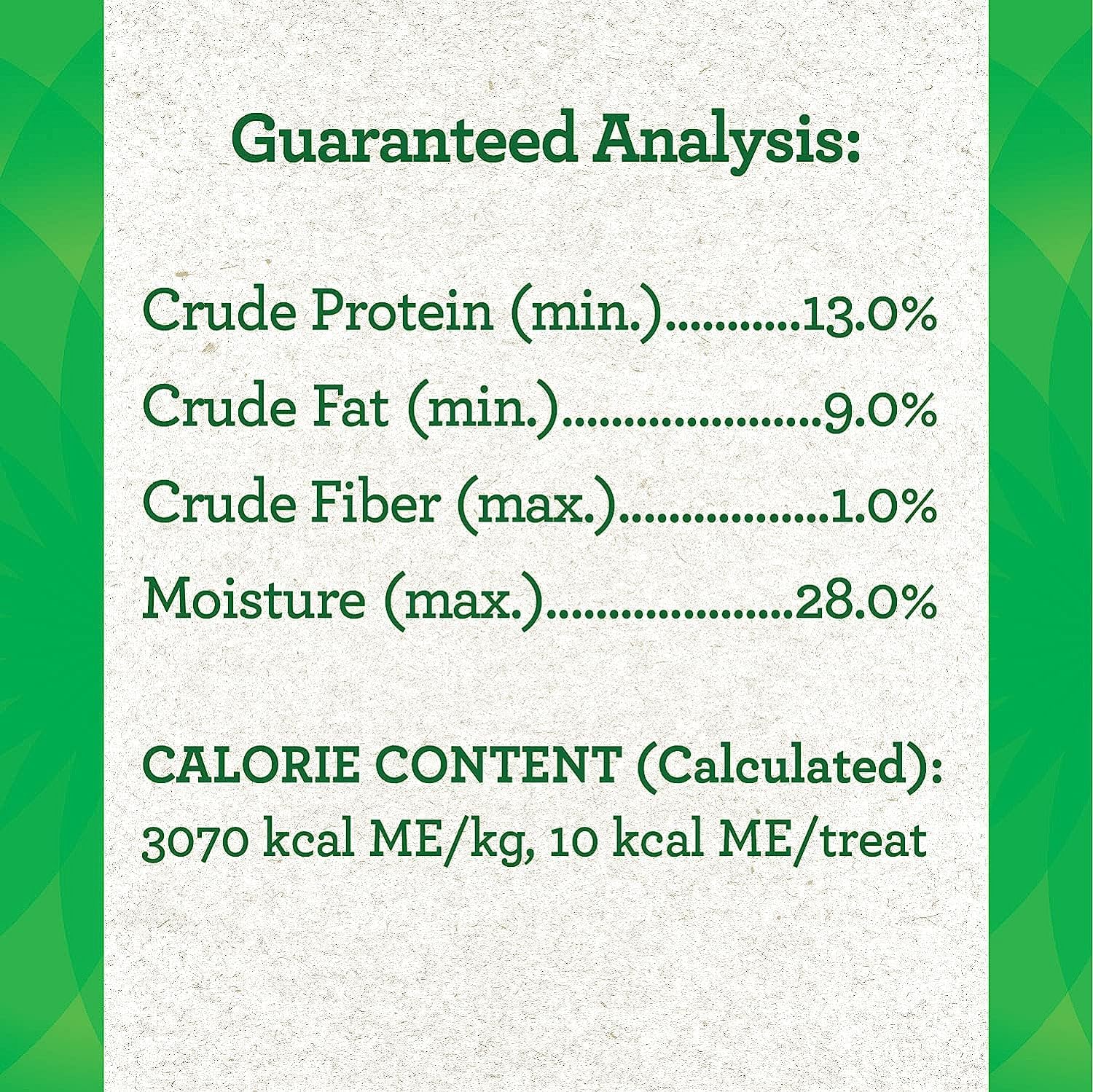 Greenies Pill Pockets suitable for tablets capsules or liquids.