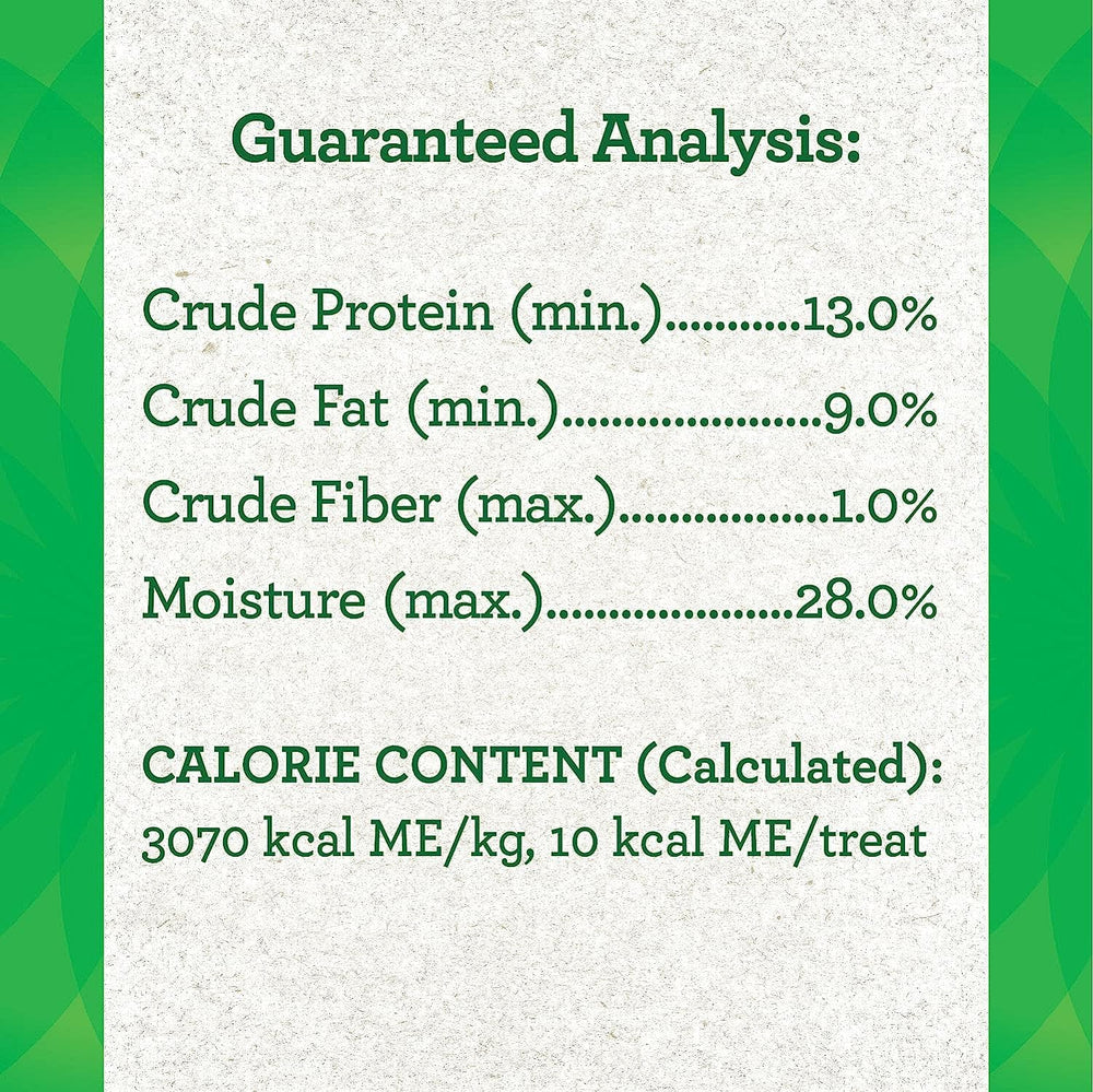 Greenies Pill Pockets suitable for tablets capsules or liquids.