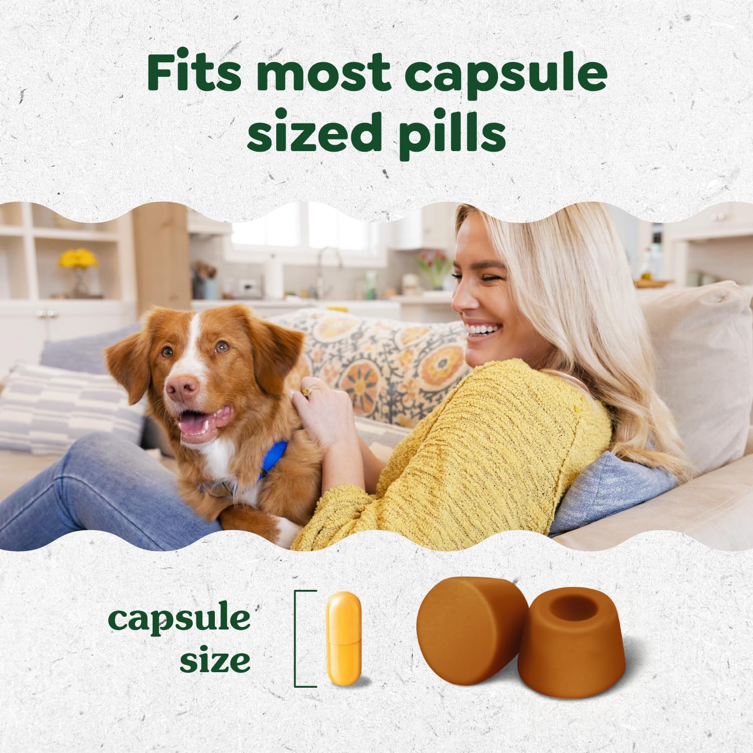 Greenies Pill Pockets large-dog-size-use captures suitability for bigger breeds