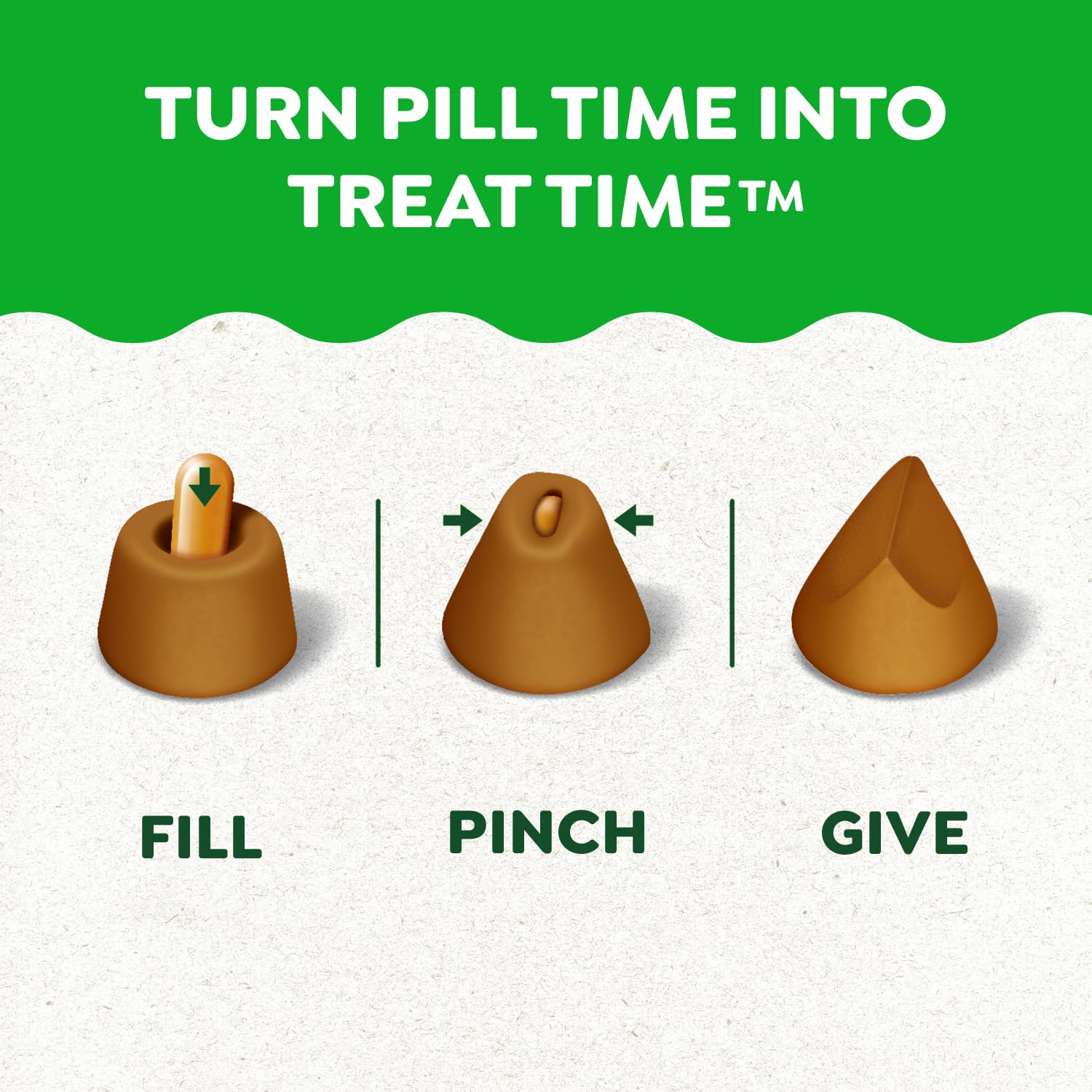 Greenies Pill Pockets peanut-butter flavor - medication-masking texture helps stress-free dosing