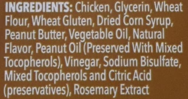Greenies Pill Pockets tablet-size label close-up clarifies pill compatibility.