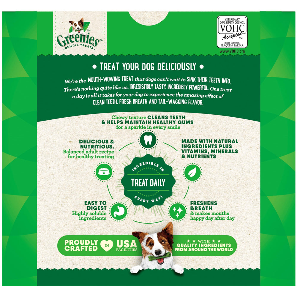 Greenies pocket-pack teenie flavor for small dogs on-the-go convenience