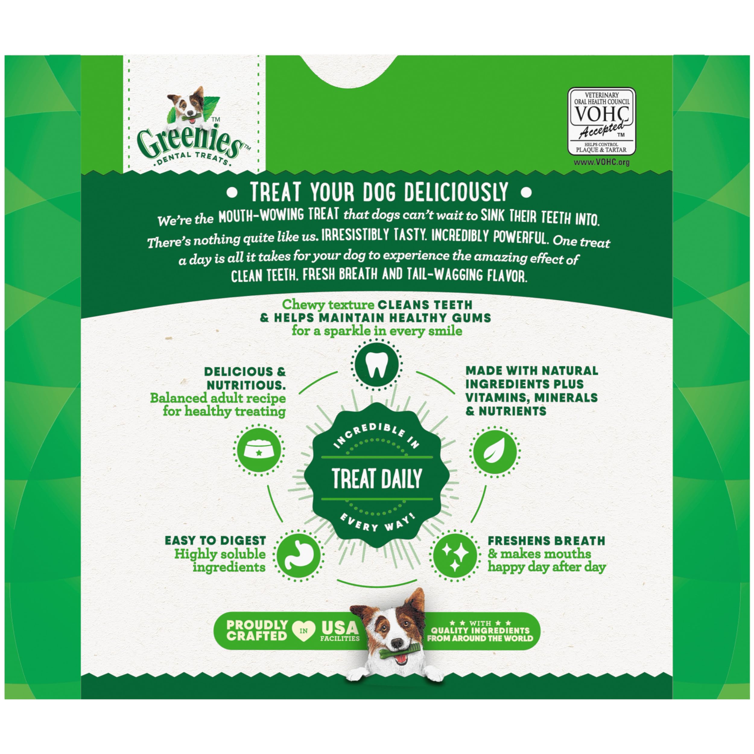 Greenies small-dog dental care snack image.