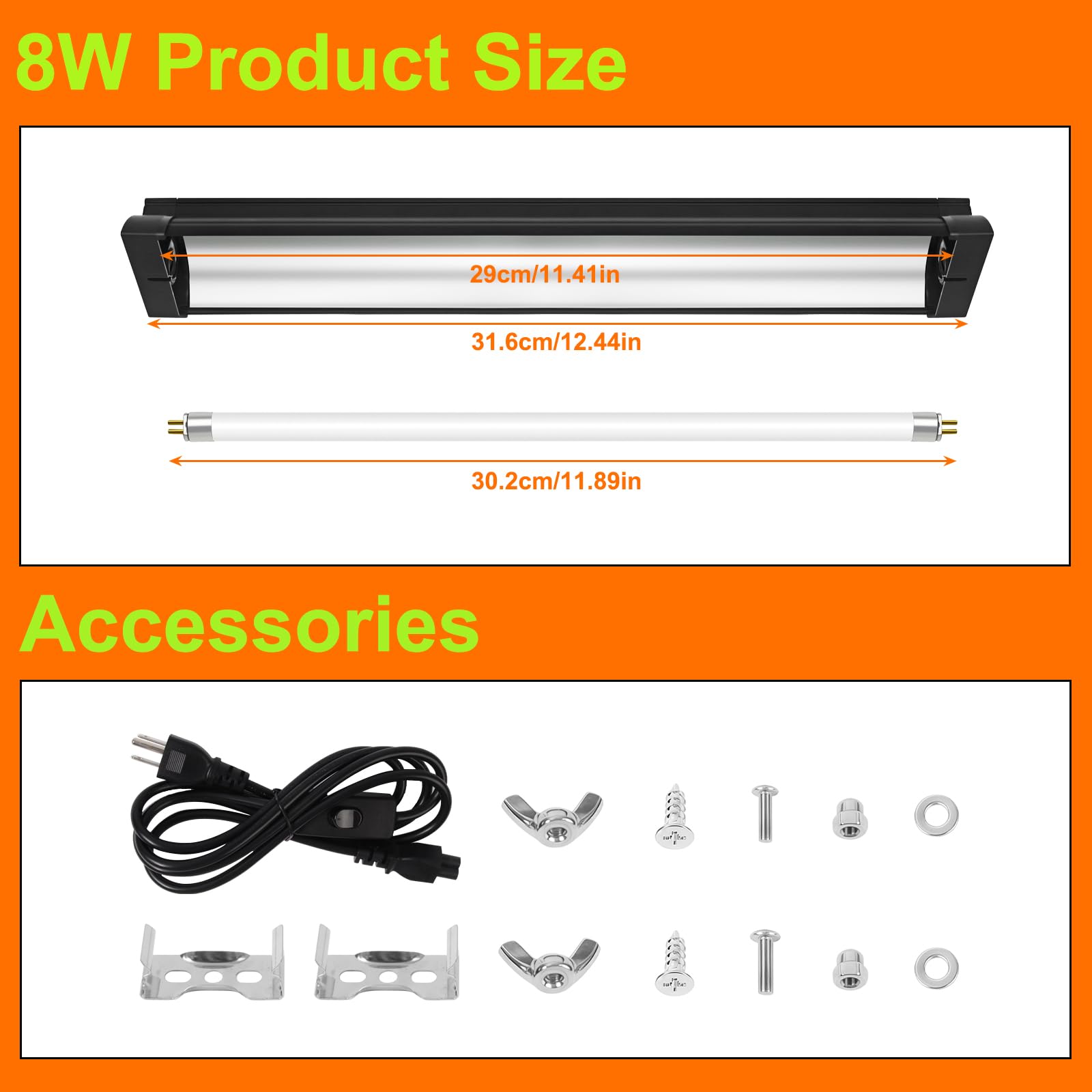 GREENPAW T5 UVB light installation advances quick mounting on mesh covers or enclosures.