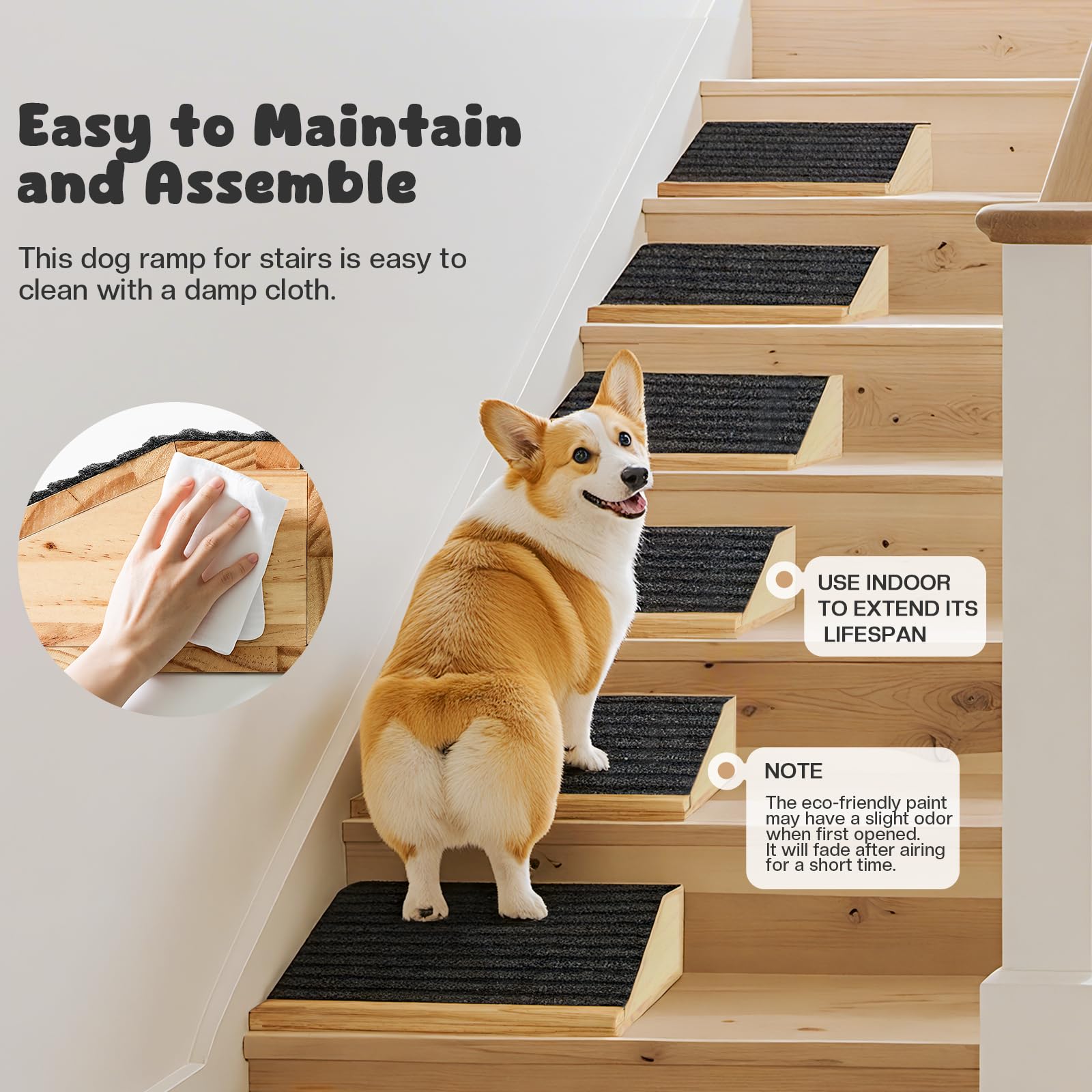 GreenPetopia three-pack ramps offer flexible setup and space-saving storage.