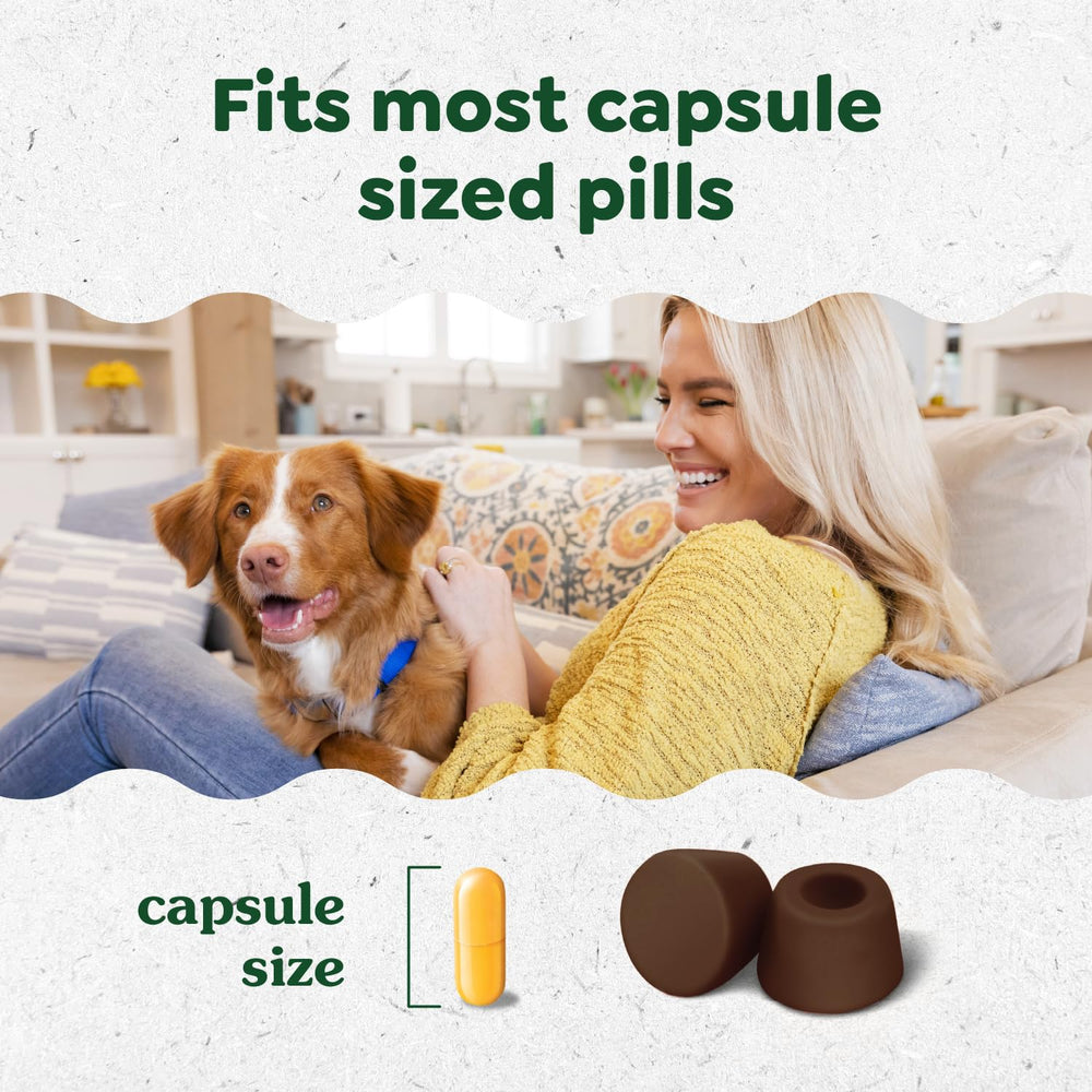Greenies Pill Pockets large mealtime setup—treat-time during routine meds