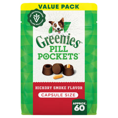 Greenies Pill Pockets large pack front—vet-recommended medicating treat for dogs