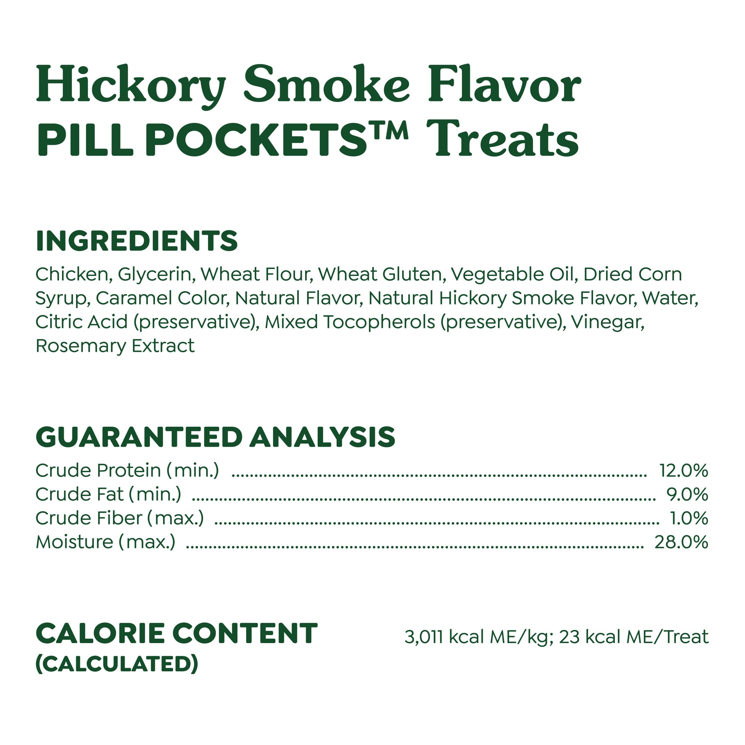 Greenies Pill Pockets large pill-inside view—sealed pocket for masking medications