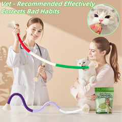 Grembeb catnip rope toy snake shape, inviting self-play and curiosity