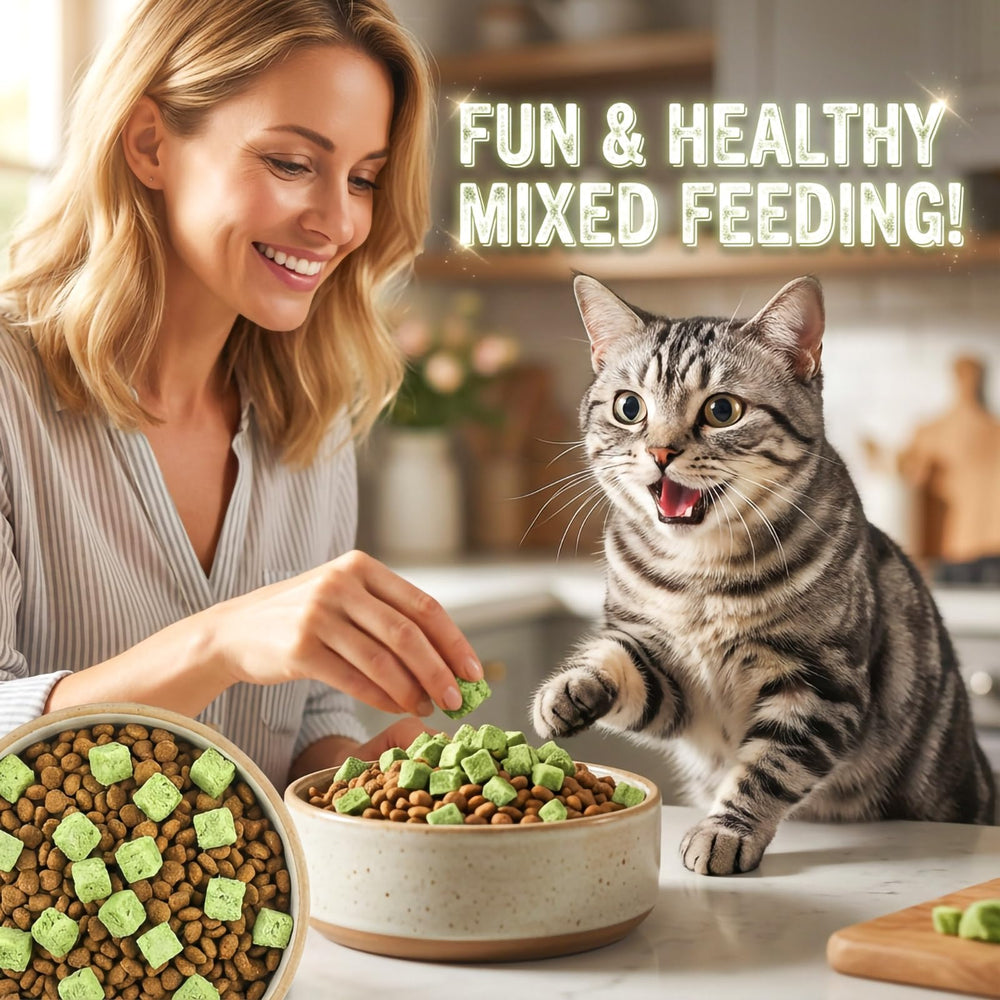 GREMBEB catnip sticks dental snack showcases tasty bite for indoor cats' oral care
