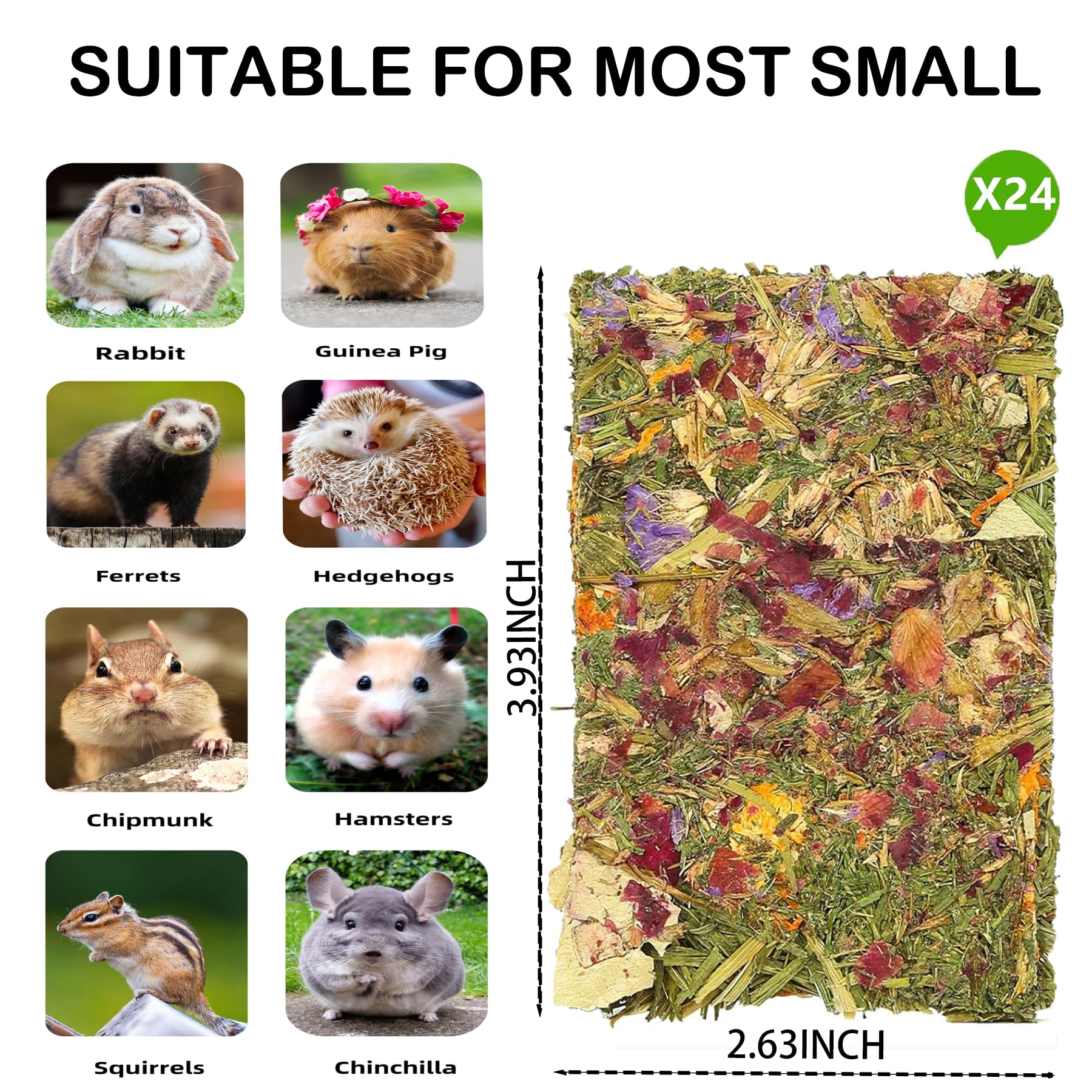 GREMBEB handmade-rodent toys promote long, engaging sessions for rabbits, hamsters, and chinchillas.