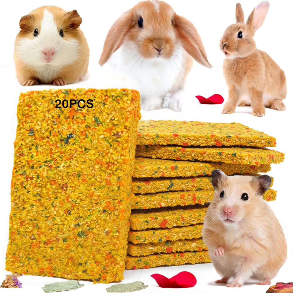 GREMBEB rabbit toys packaging closeup shows convenient enrichment for indoor pets.