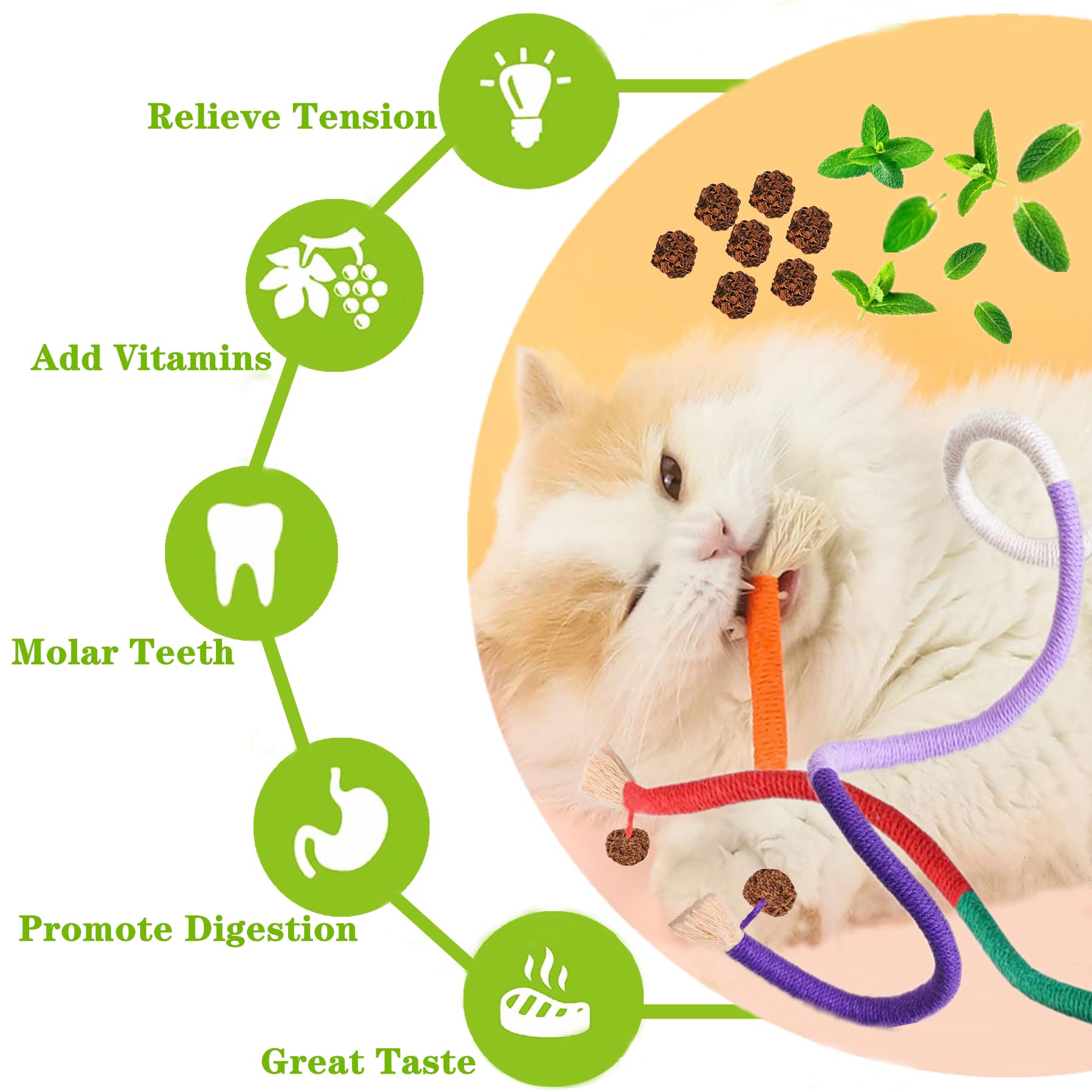 GREMBEB silvervine actinidia coating stick for playful chewing