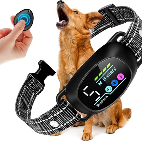 GRENDS 2in1 Bark Collar remote control enables quick on-the-go corrections.