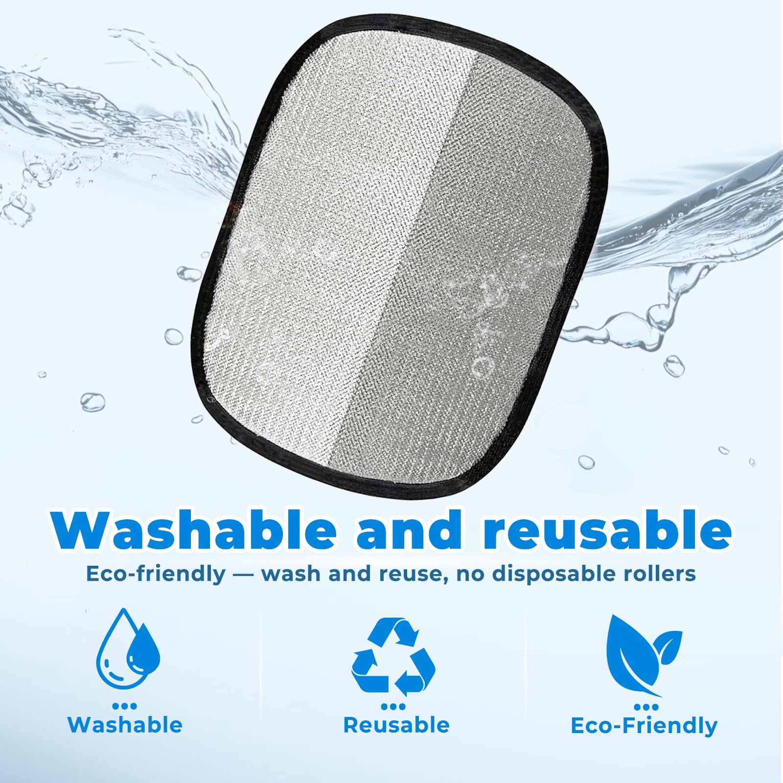 GRENTY washable reusable gloves cut waste and simplify cleanup after grooming sessions.