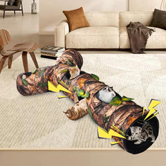 GRETMIX cat tunnel large size shows spacious play for multiple pets.
