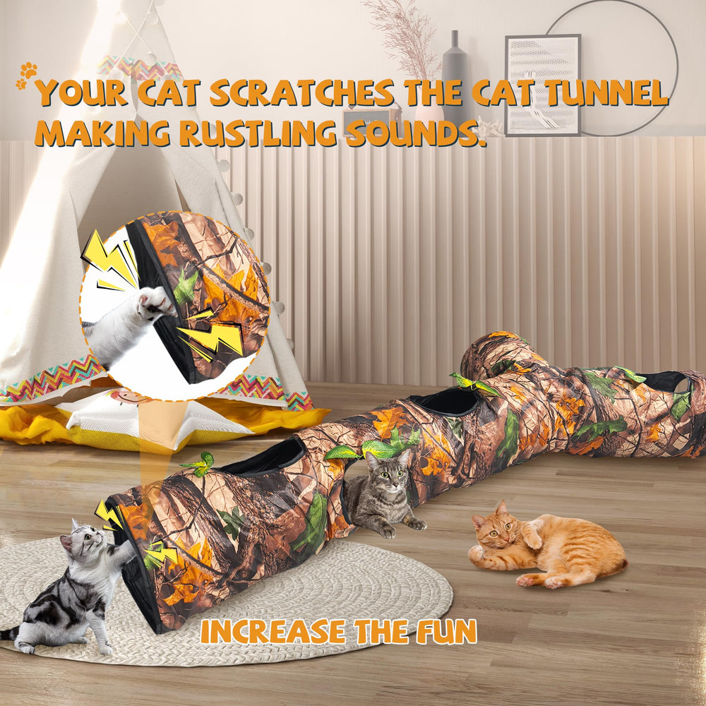 GRETMIX loud paper feature cues cats to engage and explore.