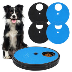 Grevosea dog nail scratch board front view shows safe design for stress-free filing.