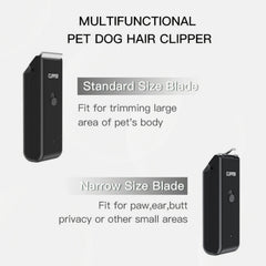 Grimgrow clipper in a lightweight design ideal for easy, fatigue-free grooming.