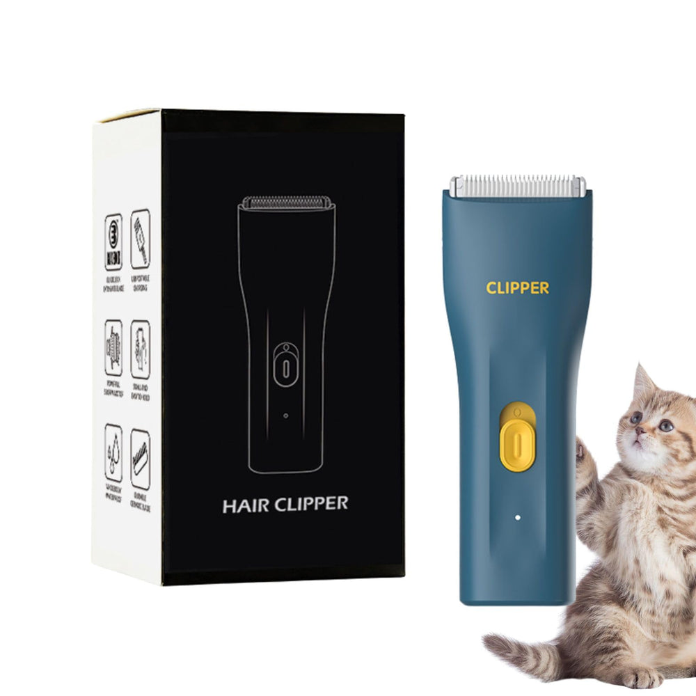 Grimgrow clipper overview showing ergonomic grip for comfortable grooming