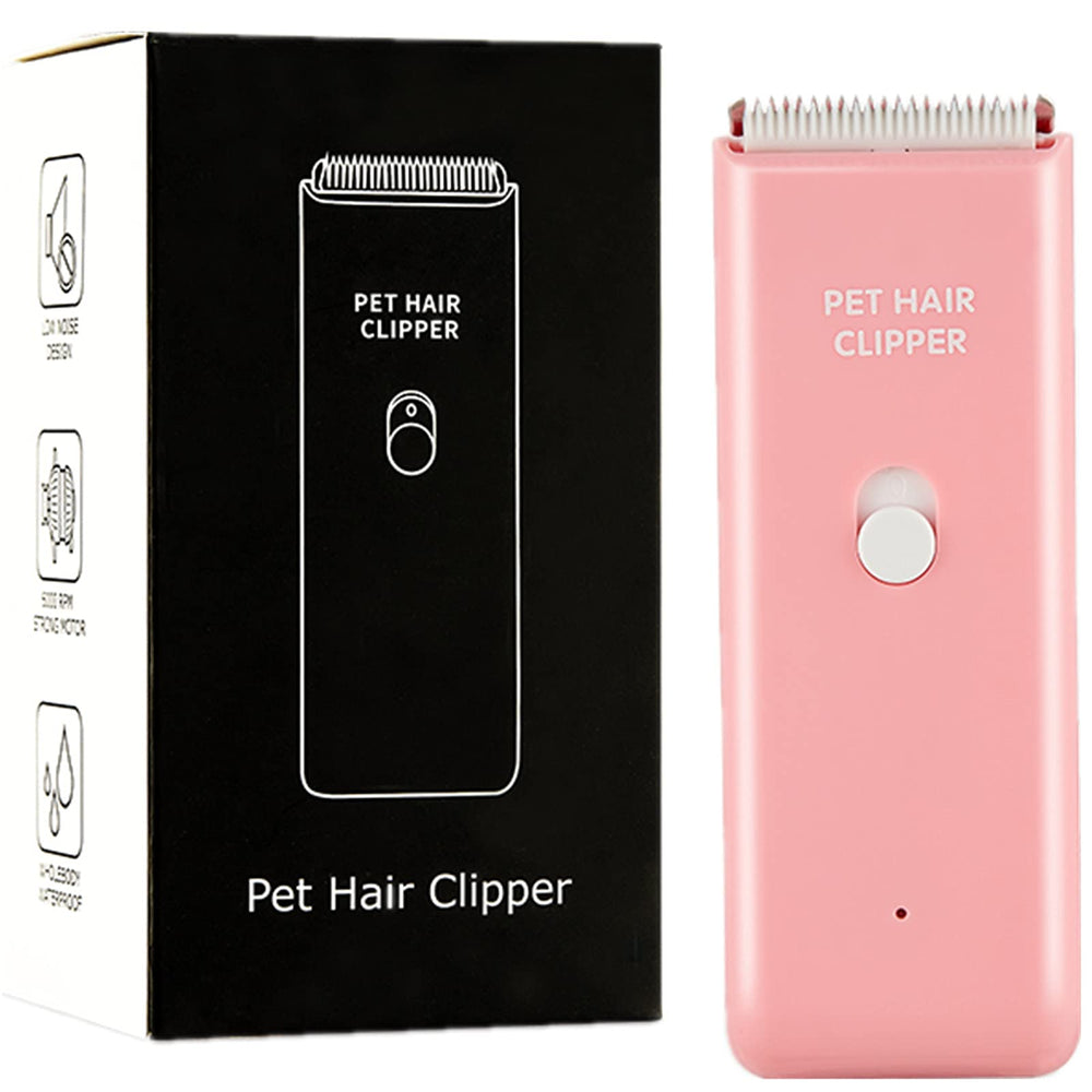 Grimgrow dog-cat clipper with detachable ceramic blades for easy cleaning and smooth trimming.