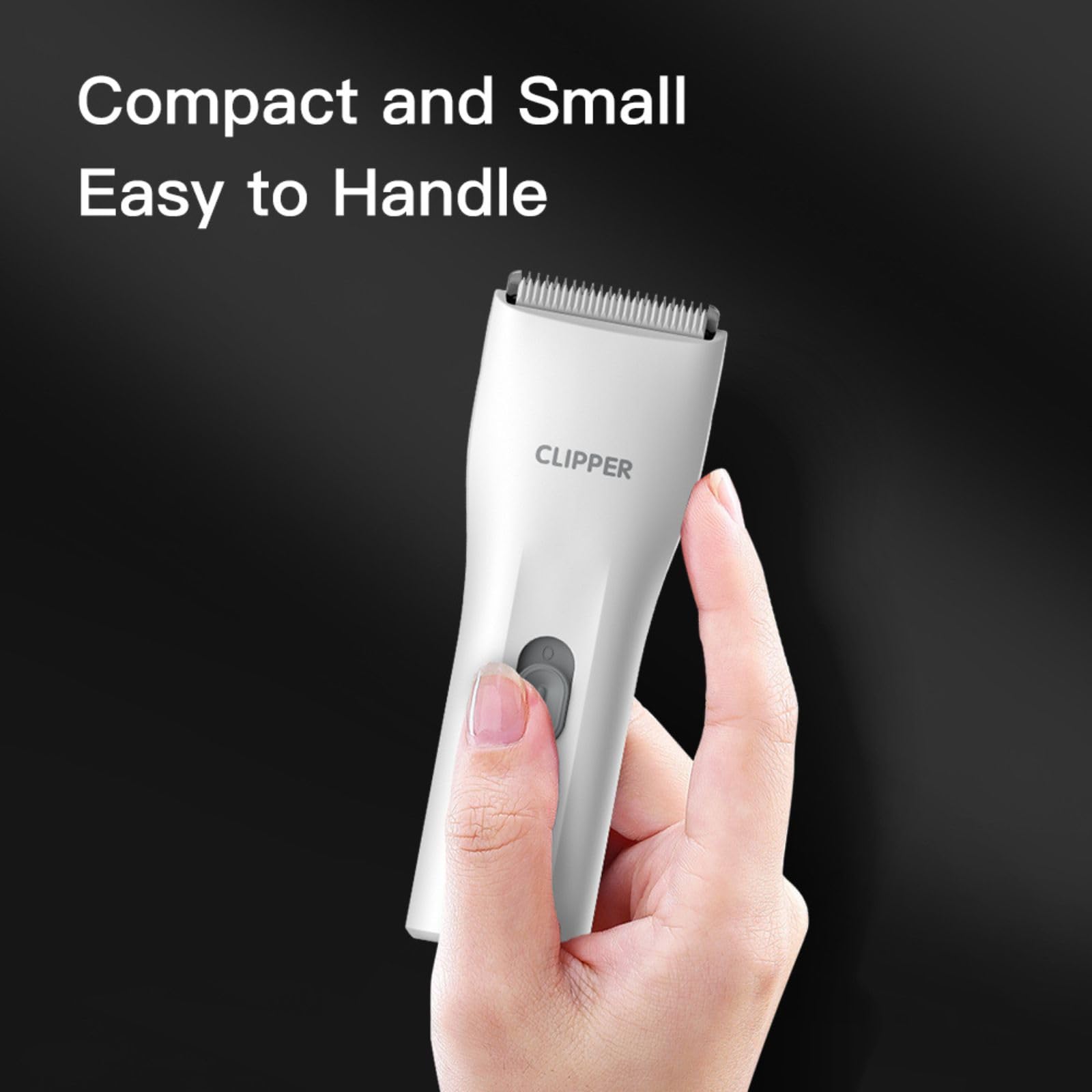 Grimgrow clipper with IPX7 waterproofing enables damp grooming without worry.