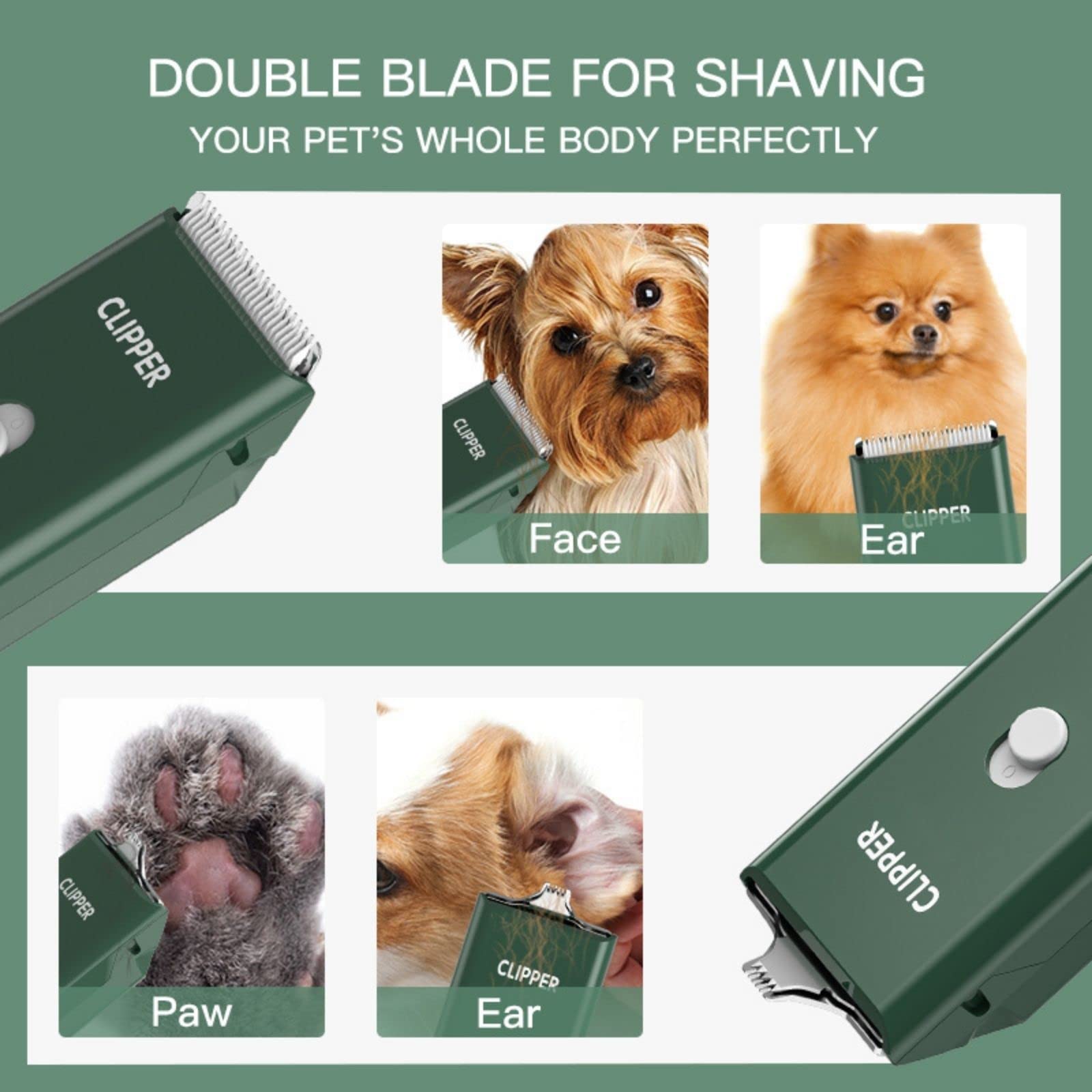 Grimgrow USB rechargeable feature means grooming anywhere with quick charging.