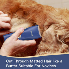 Grimgrow waterproof IPX7 clipper for reliable grooming in damp conditions.