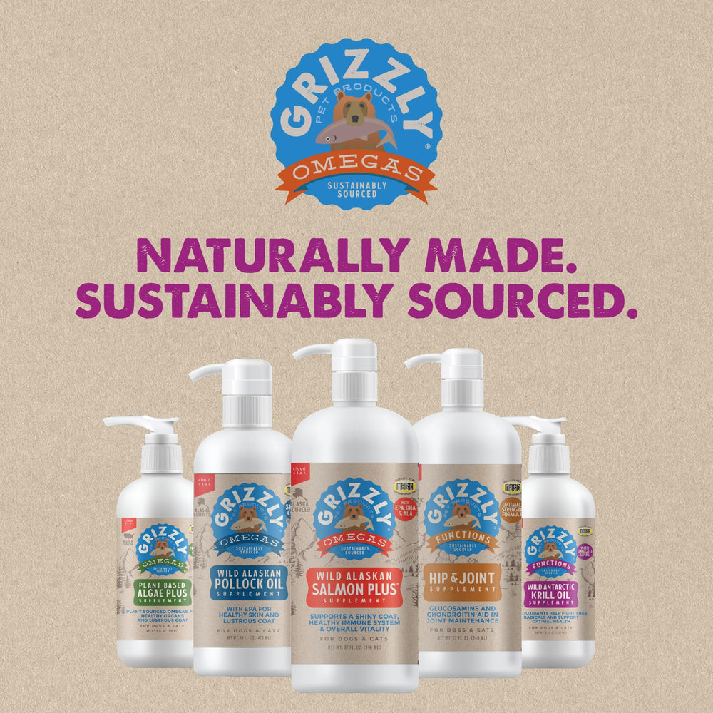 Grizzly NASC-certified quality seal on Krill Oil product