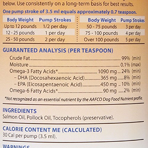 Grizzly Omega Health Liquid sustainability note highlights responsibly sourced ingredients