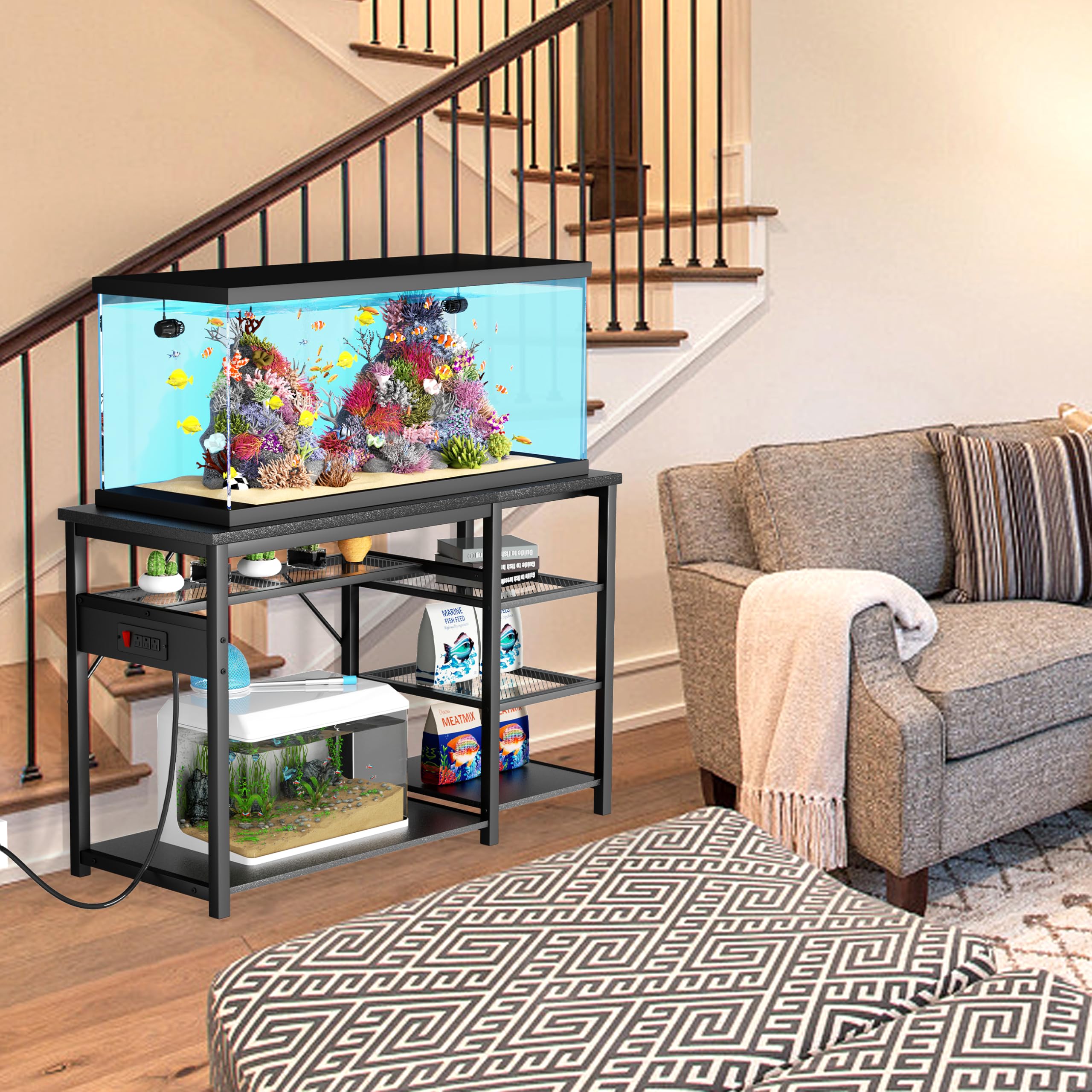 GRLEAF stand assembly kit demonstrates easy setup for sturdy furniture