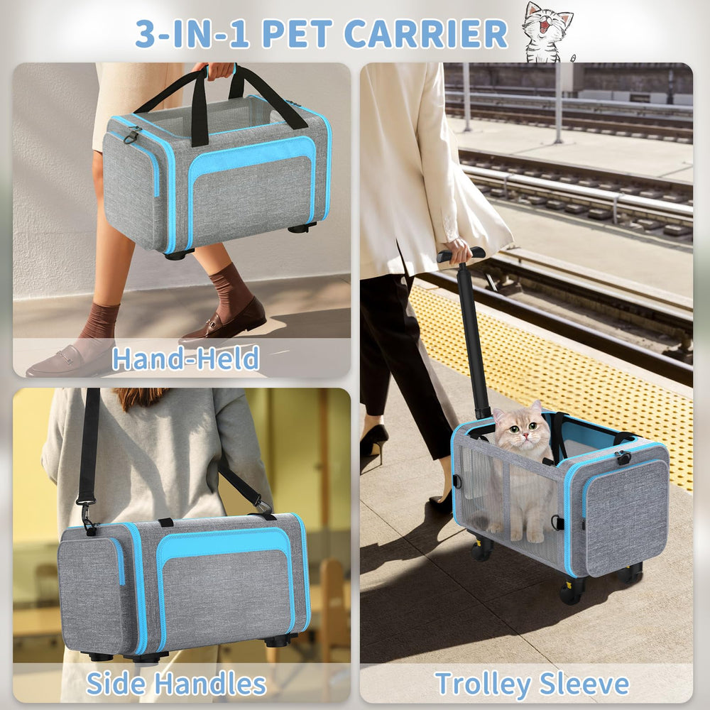 Grolomge ventilation mesh windows keep pet cool with steady airflow.