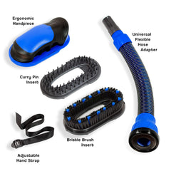 Groom Hero Ergonomic Hand Piece provides secure one-handed grip during long grooming sessions.