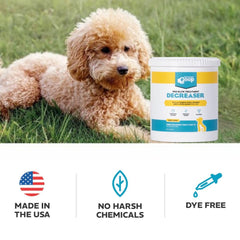 Groomer's GOOP Pre-Bath ingredients featuring Aloe Vera, Vitamin E, and Oat Extract nourish skin