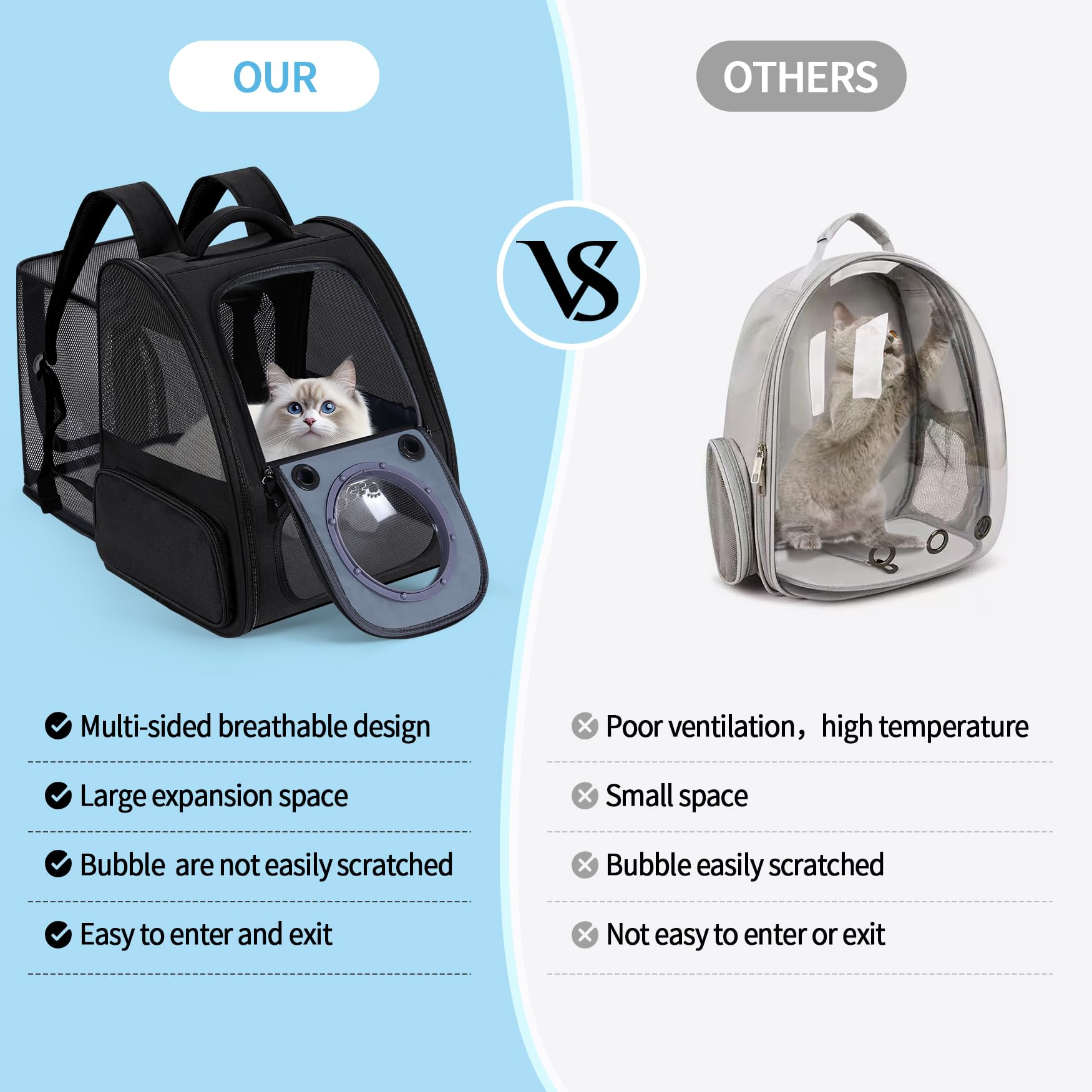 Groxkox durable gray fabric and mesh design for lasting travel use.