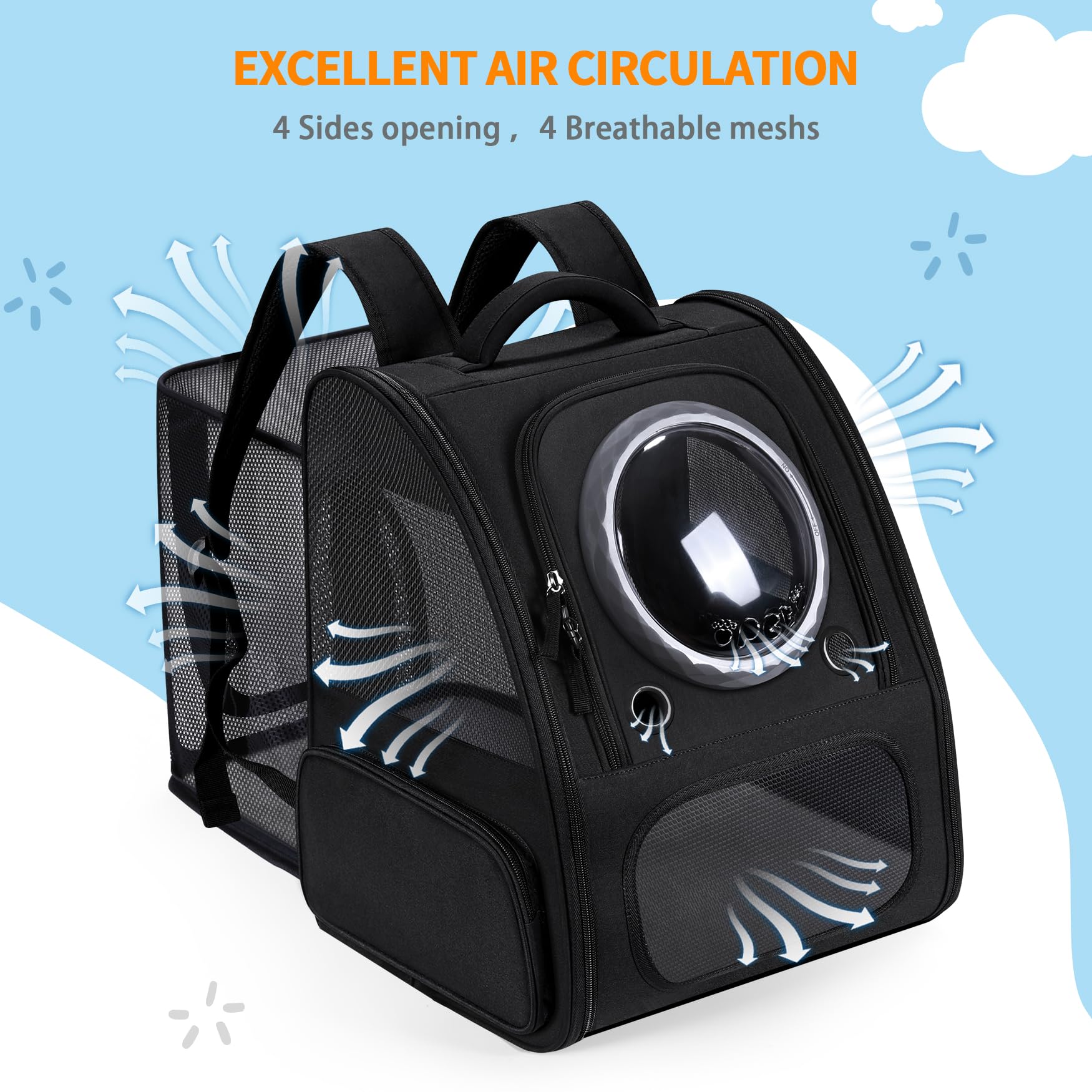 Groxkox storage pockets and expandable compartments keep essentials handy.